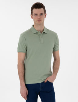_a_la Ye_ili Slim Fit K_vr_lmaz Polo Yaka Basic Ti__rt