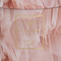 Набор шляпных коробок для цветов 4 в 1 Текстурный, 14 13 см - 20 17,5 см - Дарите счастье фото 11