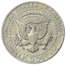 1/2 доллара (50 центов) 1973 года D США