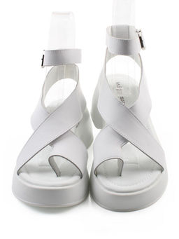 08-XT148-010 WHITE Босоножки женские (натуральная кожа)