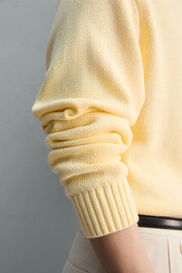 TEXTURED COTTON JUMPER - Zara фото 14