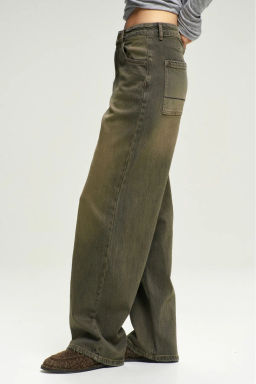 Джинсы RELAXED Washed Brown - Erist store фото 6