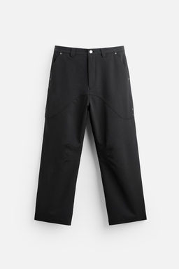 FLARED TROUSERS WITH SEAM DETAILS - Zara фото 7