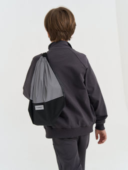 Сумка для обуви Черно-серая 7+ - Bungly фото 3