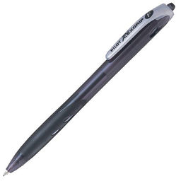 Ручка шарик.автом. Pilot REXGRIP черный 1 цв. 0,7 мм кругл. корп. грип