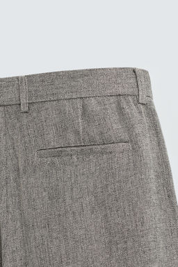 TEXTURED FLARE FIT TROUSERS - Zara фото 11