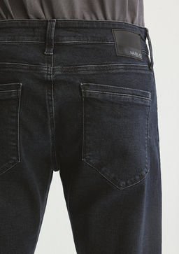 Jake Mavi Black Puslu Koyu Gri Jean Pantolon  фото 9