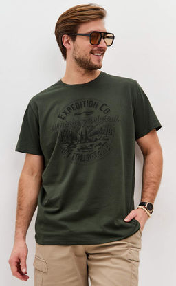 Футболка F111-06bb-642-1 khaki - Fine joyce фото 10