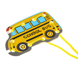 Шнуровка в коробке «Машины», 4 шт., МИКС