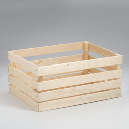 Ящик для хранения вещей, 50×35×23 см, деревянный, стеллажный, «Добропаровъ»