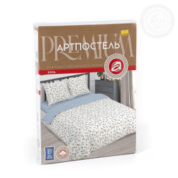 Постельное бельё Сиеста (бязь премиум) 2 сп. с Евро/Пододеяльник: 1 шт. - 215*175; Простыня: 1 шт. - 215*240; Наволочка: 2 шт. - 70*70; Премиум - Артпостель фото 6