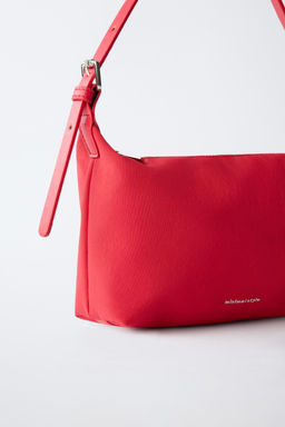 BOLSO SHOULDER NYLON / Rojo - Zara фото 3