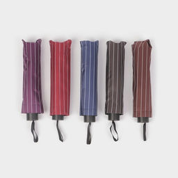 Зонт механический «Полоса», эпонж, 4 сложения, 10 спиц, R=53/60 см, d=106 см, МИКС