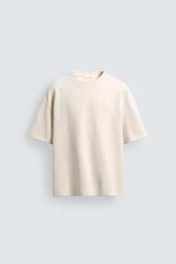 SUDADERA RELAXED FIT INTERLOCK / Blanco roto - Zara фото 7
