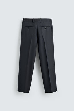 TEXTURED SUIT TROUSERS - Zara фото 8