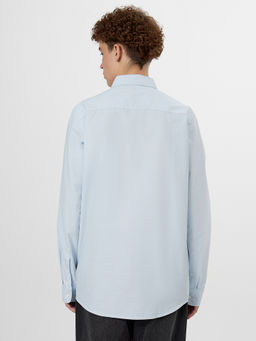 Рубашка мужская голубая - Mark formelle фото 2