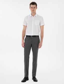 Beyaz Basic Regular Fit K_sa Kollu Cepli G_mlek - Pierre cardin фото 4