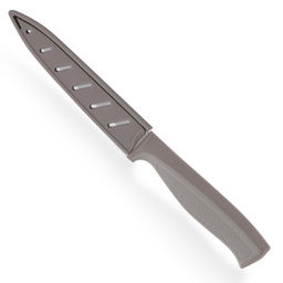 Нож кухонный TalleR 13см из стали, s1,5мм, универсальный, пластмассовая ручка, чехол в комплекте, на картоне (Китай) - Домашняя мода фото 2