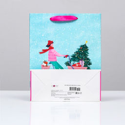 Пакет подарочный Вело-прогулка, 26 х 32 х 12 см - Simaland фото 2