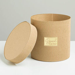 Шляпная коробка из микрогофры Special for you, 15 х 15 см - Дарите счастье фото 4