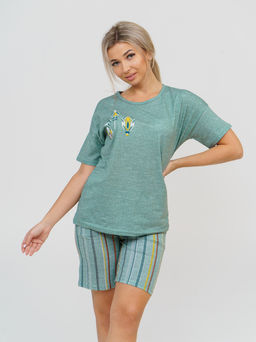 856 Пижама "Зеленый"