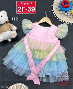 Платье для девочки праздничное - Bruno фото 2