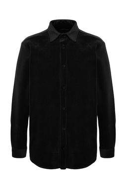 TRENDYOL MAN Siyah Unisex Regular Fit Yan Cepli Polar Kal?n K?sl?k Rahat Gomlek Ceket TMNAW24GO00082 - Trendyolmilla фото 7