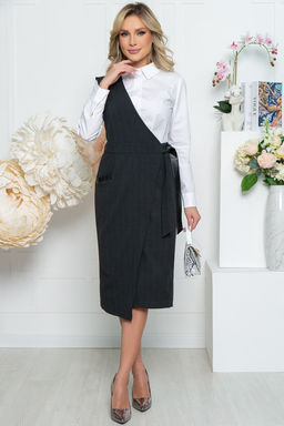 Сарафан Стиль (графит) П5464 - Lt collection фото 4