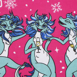 Полотенце Доляна Игристого нового года 28х46 см, 100% хл, рогожка 164 г/м2  фото 3