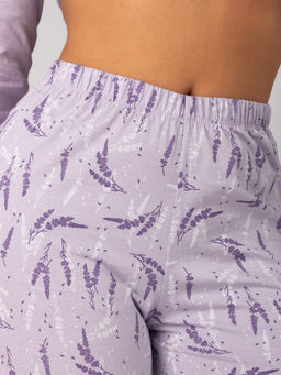 Пижама женская кулирка с брюками "ЛАВАНДА"