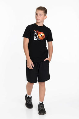 Футболка М224094Па черный