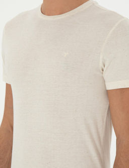 Ekru Slim Fit Ti__rt - Cacharel фото 7