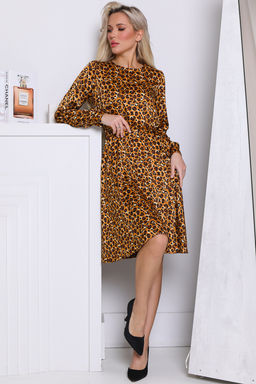 Платье Open Style 6048 золотой