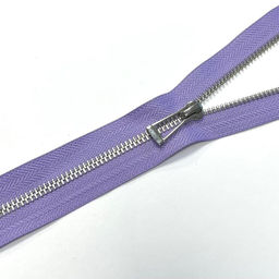 Молния мет. титан №5 никель н/р 18см D553 сирень уп.1шт