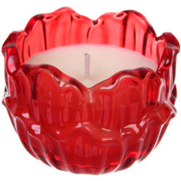 Свеча в стакане "Пламя" 8,3*6 см, Красный