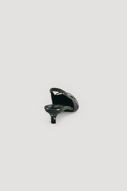 ZAPATO DESTALONADO DENIM LIMITED EDITION / Negro - Zara фото 4