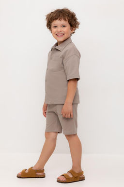 КР 400814/коричневый к556 шорты для мал - Crockid фото 9