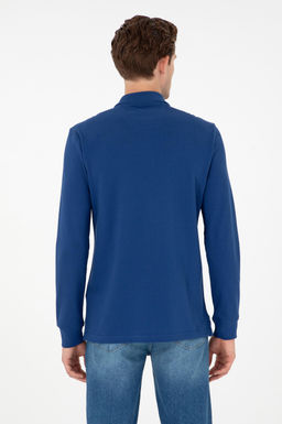 Мужской базовый свитшот цвета индиго Неожиданная скидка в корзине - U.s. polo assn фото 5