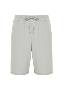 Tas Oversize/Genis Kesim Dokulu K?r?smaz Ottoman Sort TMNSS24SR00037