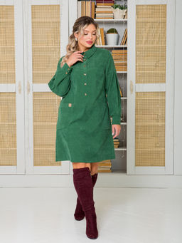 Платье 1374 из эластичного микровельвета - Novita фото 11