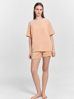 КОМПЛЕКТ ЖЕНСКИЙ (ДЖЕМПЕР, ШОРТЫ)