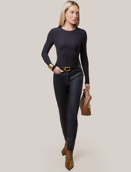 Джемпер из трикотажа в широкий рубчик VILATTE