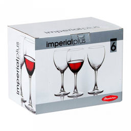 Империал Плюс (Imperial Plus) Бокал стеклянный 240мл, д6,4см, h17,5см, набор 6шт, цветная коробка, Pasabahce (Россия) - Домашняя мода фото 2