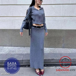 Костюм двойка в комплекте ремень - Bruno фото 2