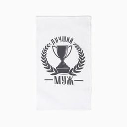 Набор кухонный полотенец Доляна Муж 35х60 см,2 шт, 100% хл, 160г/м2  фото 7