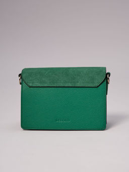 Сумка через плечо Deboro 30574 зеленая весна