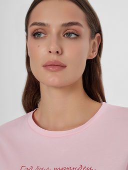 Туника домашняя женская с надписью Год был трындец... - Mark formelle фото 3