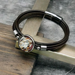 Браслет из муранского стекла