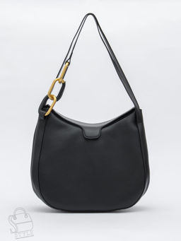 Сумка женская кожаная 1046M black Polina&Eiterou