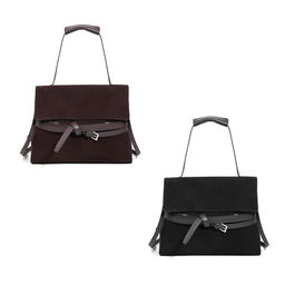 Женская сумка, замша, MIRONPAN 520607 Черный